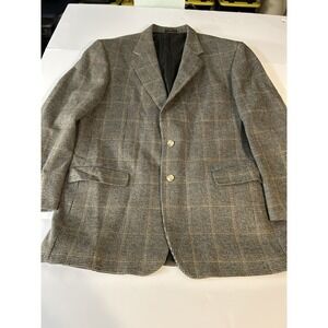 43Long Tweed Men's Black, Gray‎ & Brown Blazer by Davidsons